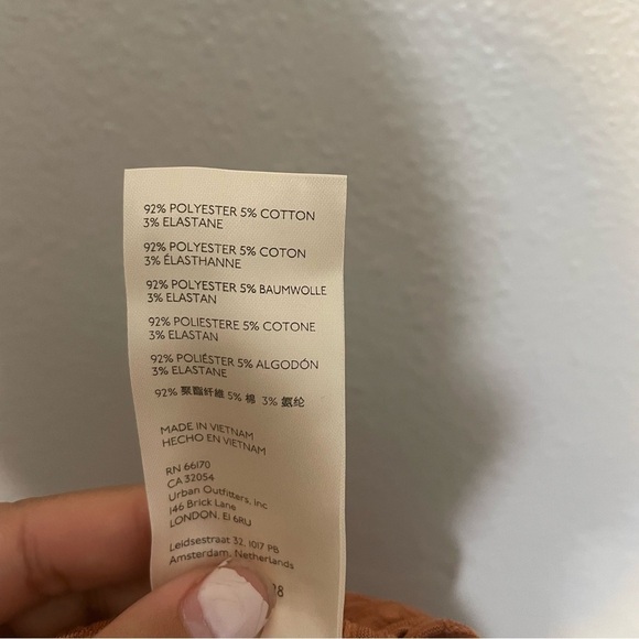 Free People Penny Plunge Neck Stretch Cotton Top NWT​​​​ - Picture 6 of 9